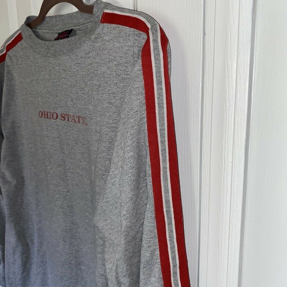 Vintage Ohio State Buckeyes Long Sleeve Shirt M Medium Made in USA - Picture 3 of 6